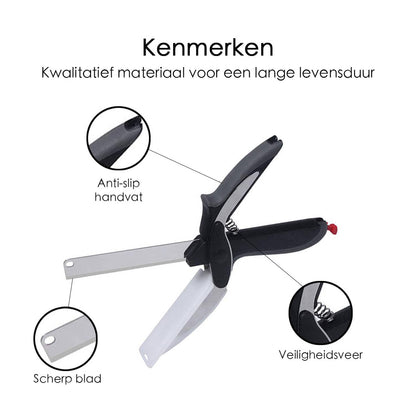 Nezo™ | 3 in 1 RVS keukenschaar