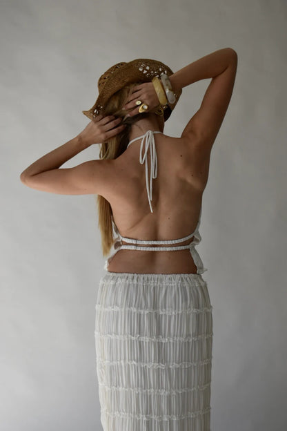 Nezo™ | 2-delig geplooide rok + top set