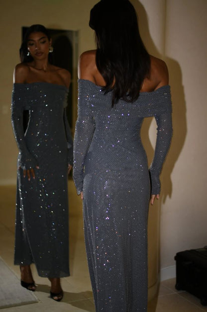 Nezo™ | Slim-fit glitterjurk