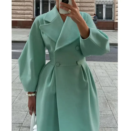 Nezo™ | Chique lange mantel