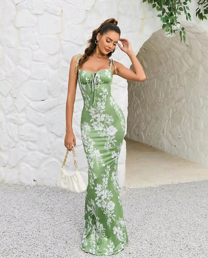 Nezo™ | Floral maxi jurk
