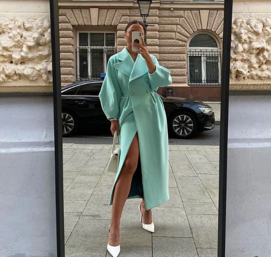 Nezo™ | Chique lange mantel