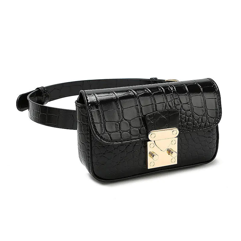 Nezo™ | Schoudertas met crocostructuur