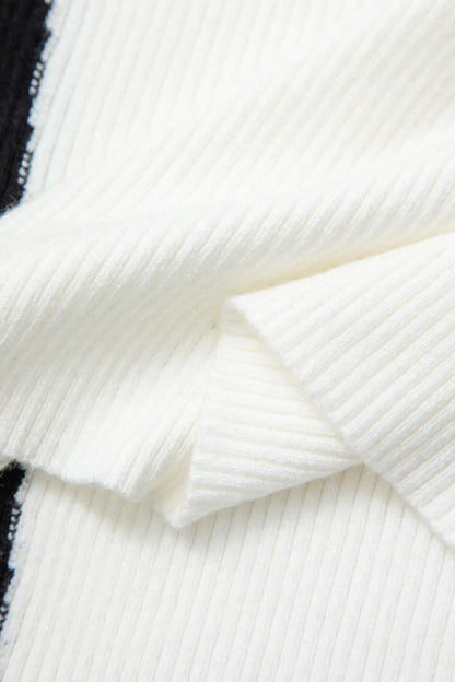 Nezo™ | Tweekleurig midi-jurk